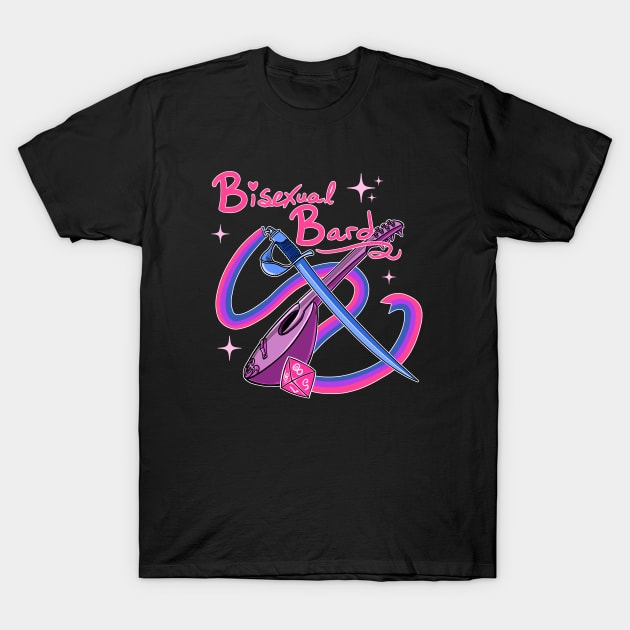 Bisexual Bard T-Shirt by DivineandConquer